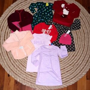 Girls Kids 4T / 5 Dresses and Jackets Clothing Bundle NWT